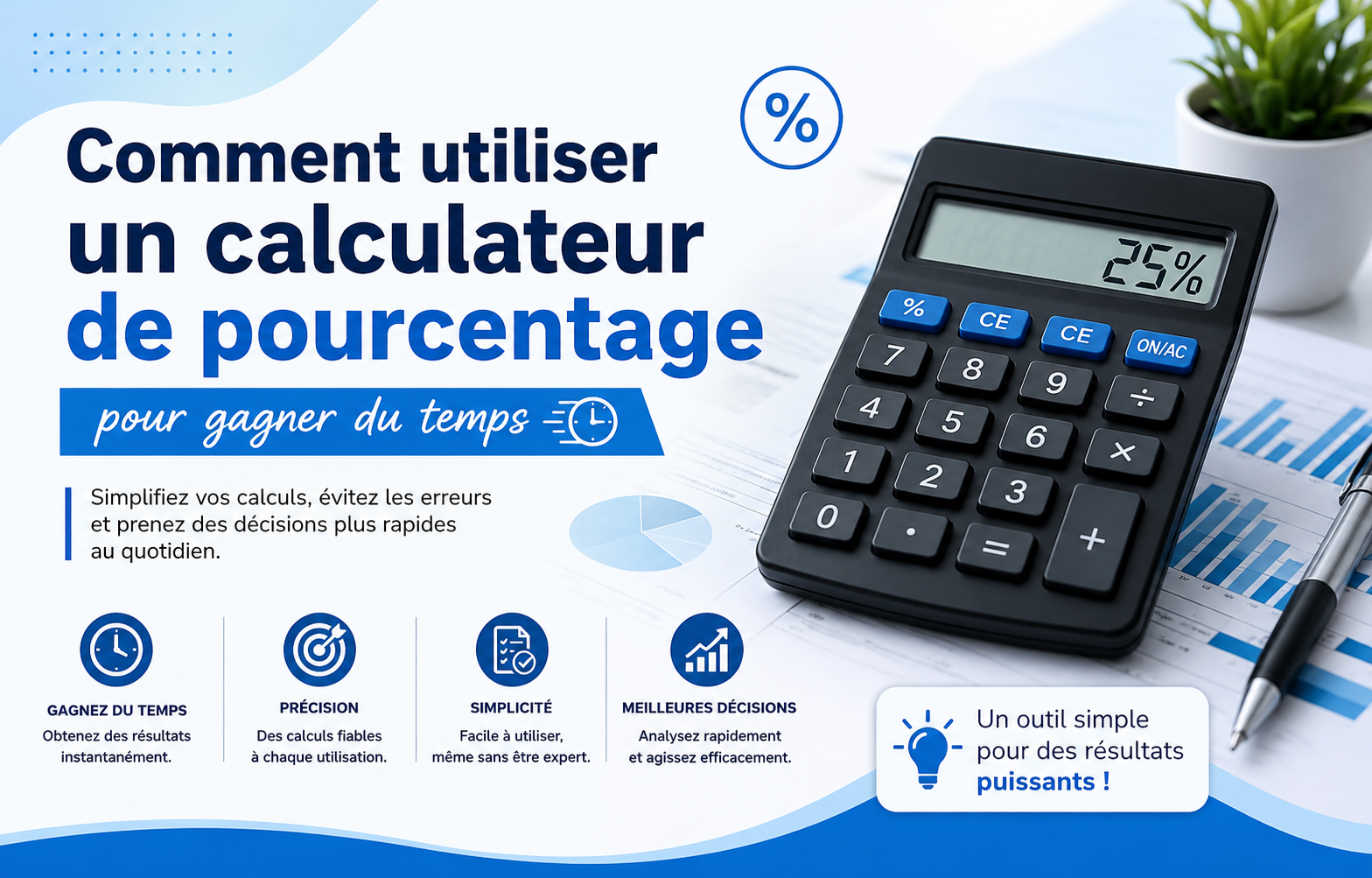You are currently viewing Comment utiliser un calculateur de pourcentage pour gagner du temps