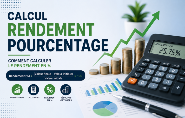calcul rendement pourcentage