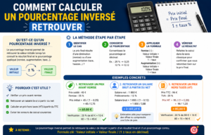 Read more about the article Comment calculer un pourcentage inversé pour retrouver le prix initial