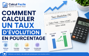 Read more about the article Comment calculer un taux d’évolution en pourcentage – Guide complet