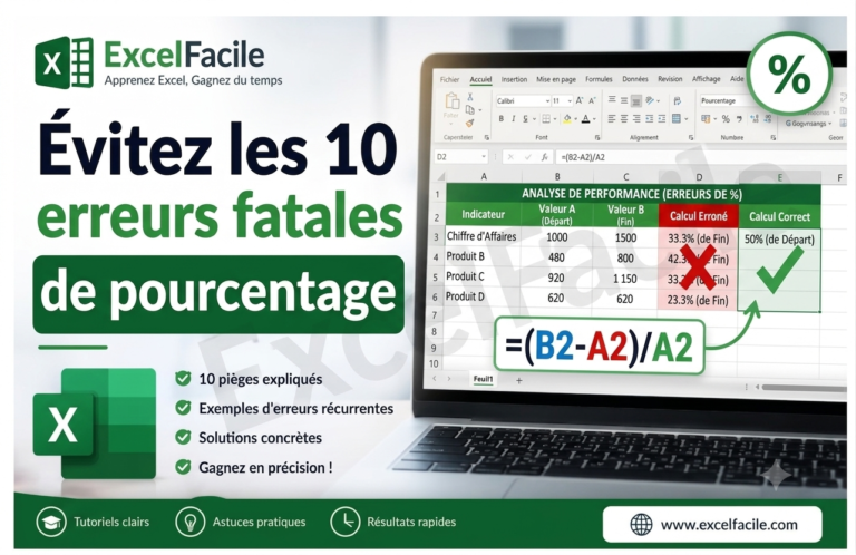 Erreurs fréquentes dans le calcul des pourcentages