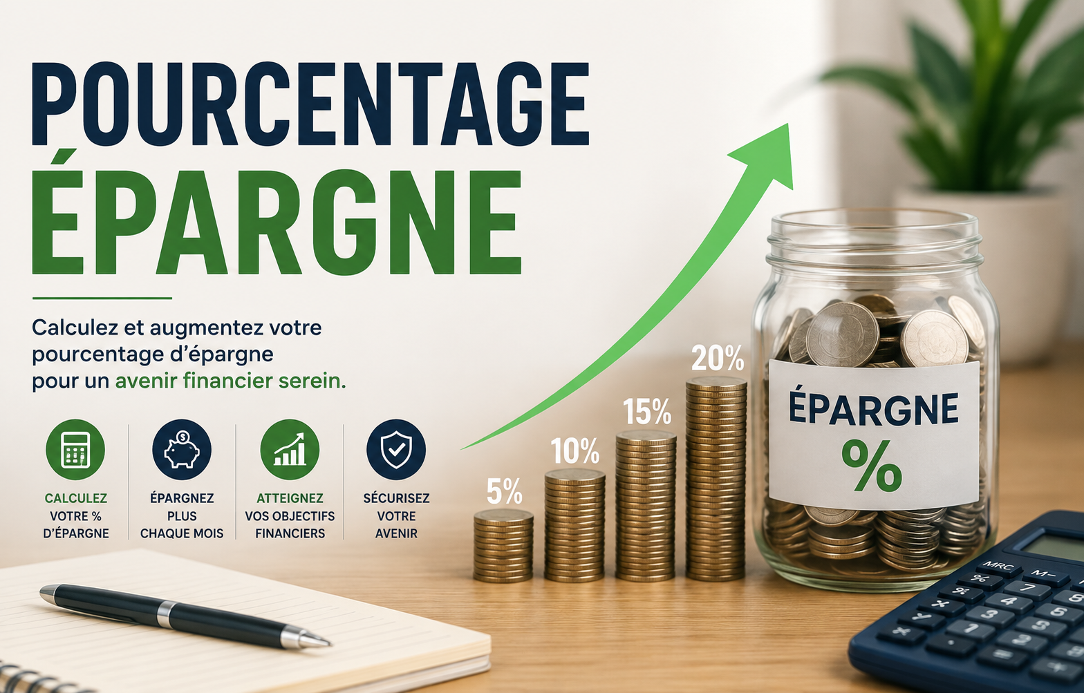 You are currently viewing Comment calculer le pourcentage d’épargne : guide complet