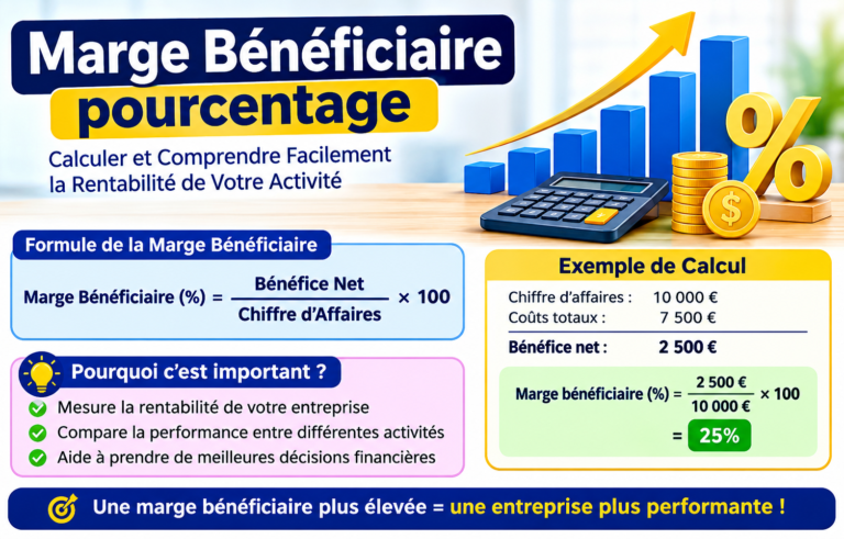 marge bénéficiaire pourcentage