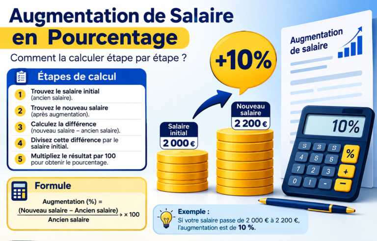 augmentation salaire pourcentage